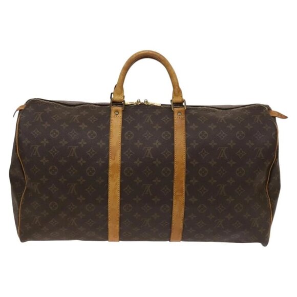 LOUIS VUITTON Monogram Keepall 55 Boston Bag - Picture 2 of 15